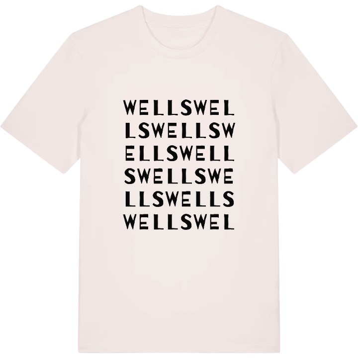 Wells wordplay t-shirt – t-shirt from PinShirt