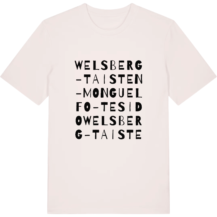 Welsberg-Taisten - Monguelfo-Tesido wordplay t-shirt – t-shirt from PinShirt