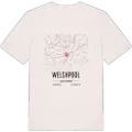 Welshpool map t-shirt