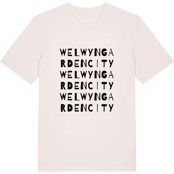 Welwyn Garden City wordplay t-shirt – t-shirt from PinShirt