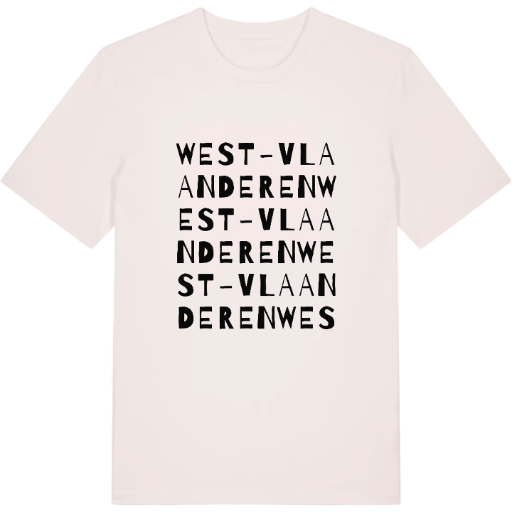 West-Vlaanderen wordplay t-shirt – t-shirt from PinShirt