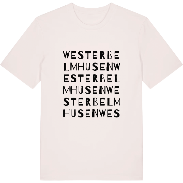 Westerbelmhusen wordplay t-shirt – t-shirt from PinShirt