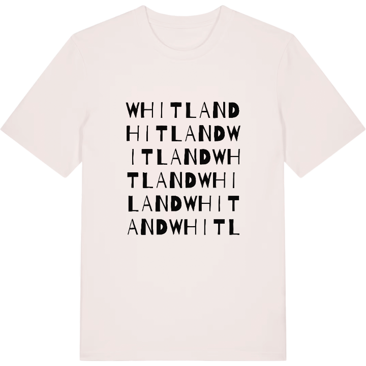 Whitland wordplay t-shirt – t-shirt from PinShirt