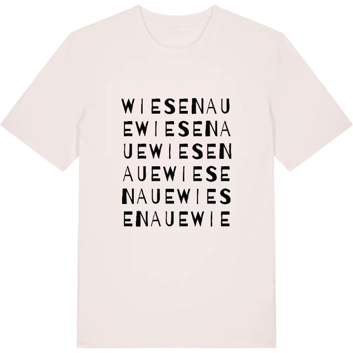 Wiesenaue wordplay t-shirt – t-shirt from PinShirt