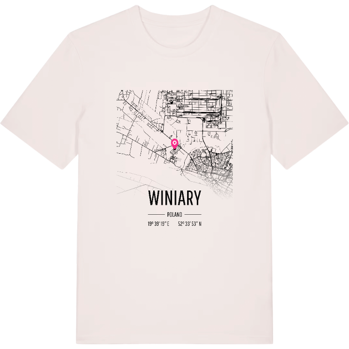 Winiary map t-shirt – t-shirt from PinShirt