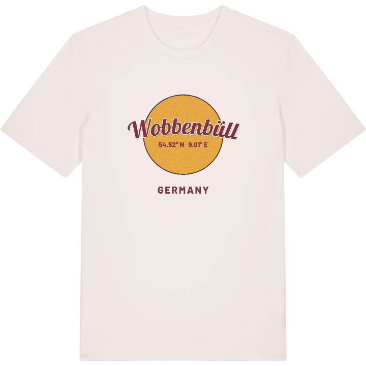 Wobbenbüll circle t-shirt – t-shirt from PinShirt
