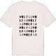 Wolfau ordlek t-shirt