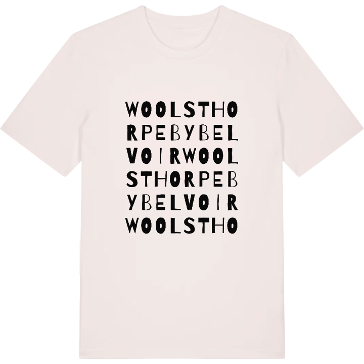 Woolsthorpe By Belvoir wordplay t-shirt – t-shirt from PinShirt