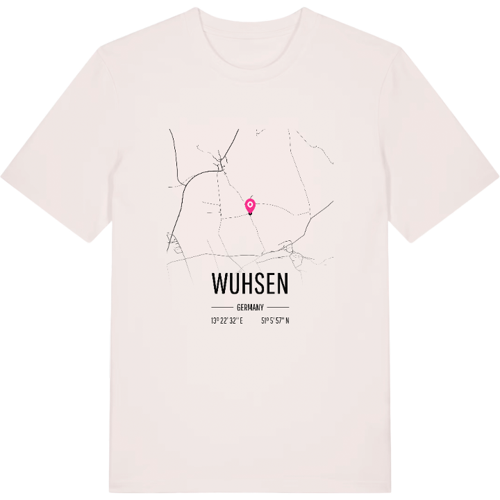 Wuhsen map t-shirt – t-shirt from PinShirt