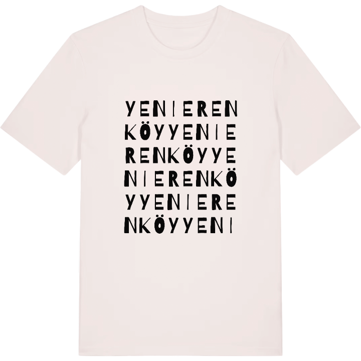 Yenierenköy wordplay t-shirt – t-shirt from PinShirt
