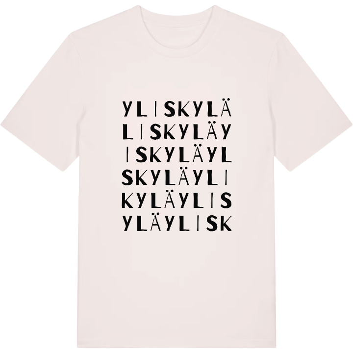 Yliskylä wordplay t-shirt – t-shirt from PinShirt