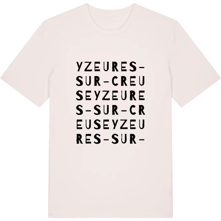Yzeures-sur-Creuse wordplay t-shirt – t-shirt from PinShirt