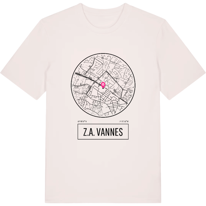 Z.A. Vannes t-shirt – t-shirt from PinShirt