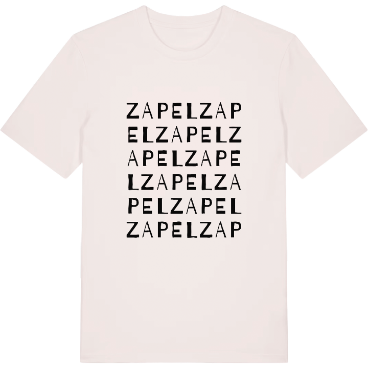 Zapel wordplay t-shirt – t-shirt from PinShirt