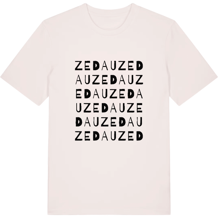 Zedau wordplay t-shirt – t-shirt from PinShirt