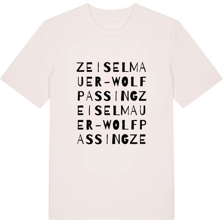 Zeiselmauer-Wolfpassing wordplay t-shirt – t-shirt from PinShirt