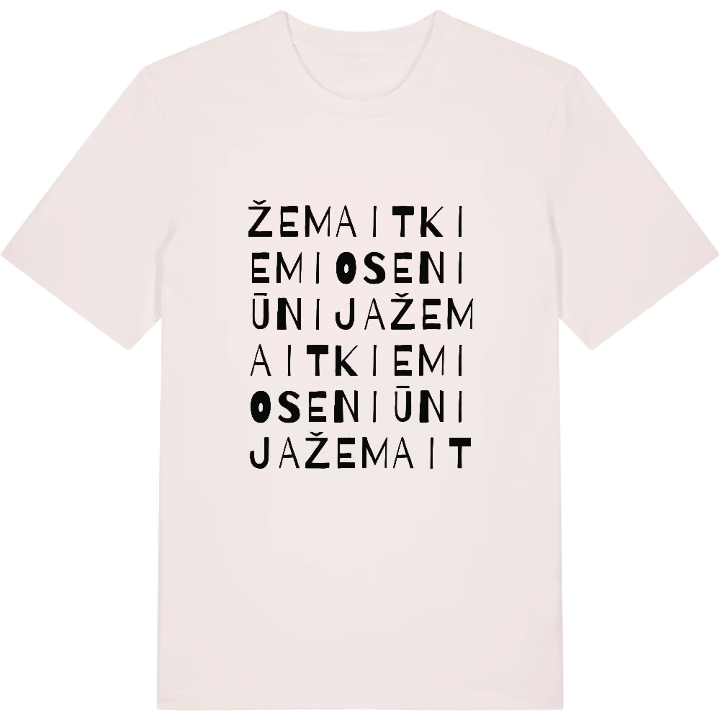 Žemaitkiemio seniūnija wordplay t-shirt – t-shirt from PinShirt