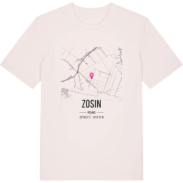 Zosin map t-shirt – t-shirt from PinShirt