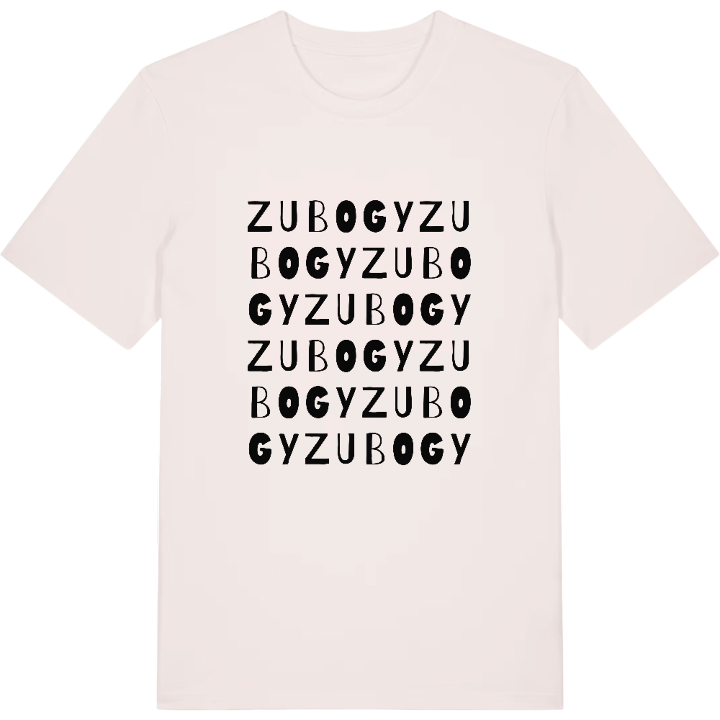 Zubogy wordplay t-shirt – t-shirt from PinShirt
