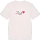 Zug hjärta t-shirt