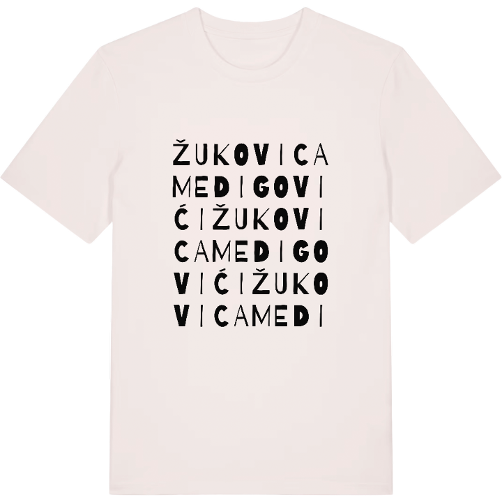 Žukovica Medigovići wordplay t-shirt – t-shirt from PinShirt