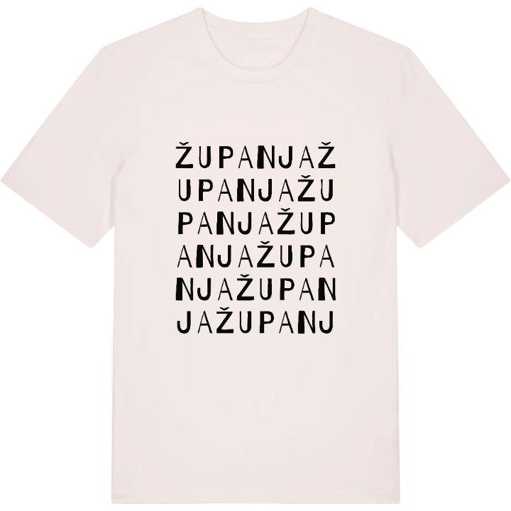 Županja wordplay t-shirt – t-shirt from PinShirt