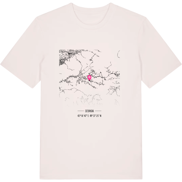 შუახევის მუნიციპალიტეტი kartta -t-paita – t-paita, PinShirt
