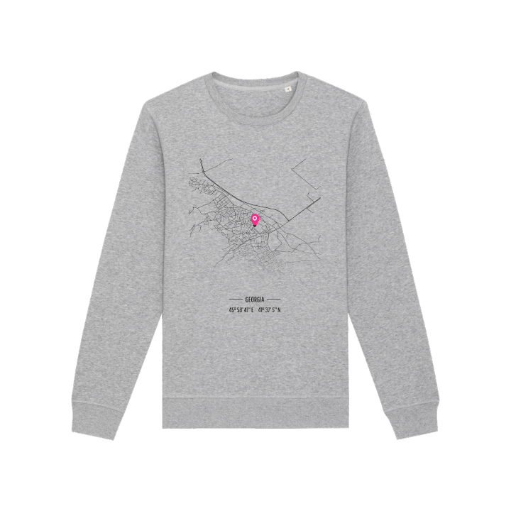 წნორი kartta -collegepaita – collegepaita, PinShirt