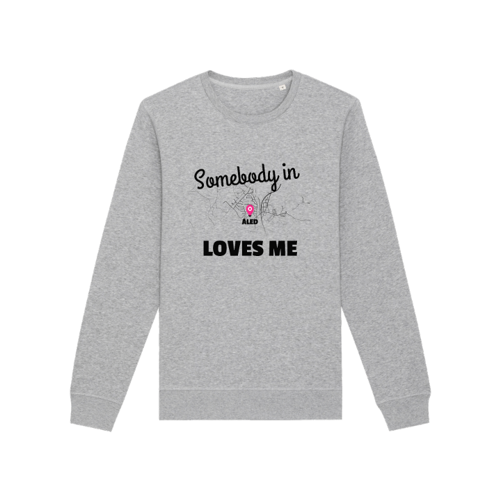 Someone in Åled loves me -collegepaita – collegepaita, PinShirt