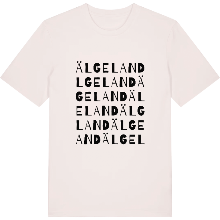 Älgeland sanaleikki -t-paita – t-paita, PinShirt
