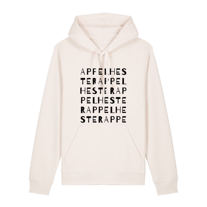 Appelhester sanaleikki -huppari – huppari, PinShirt
