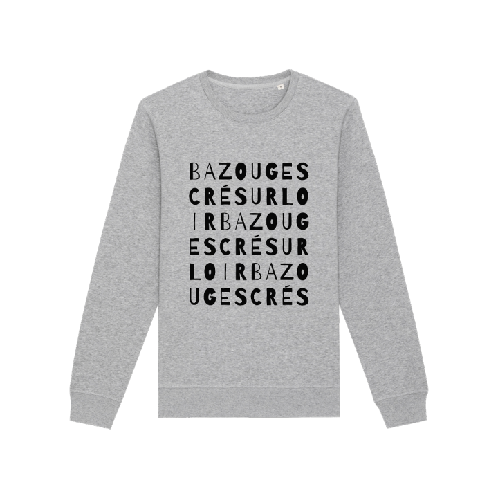 Bazouges Cré sur Loir sanaleikki -collegepaita – collegepaita, PinShirt