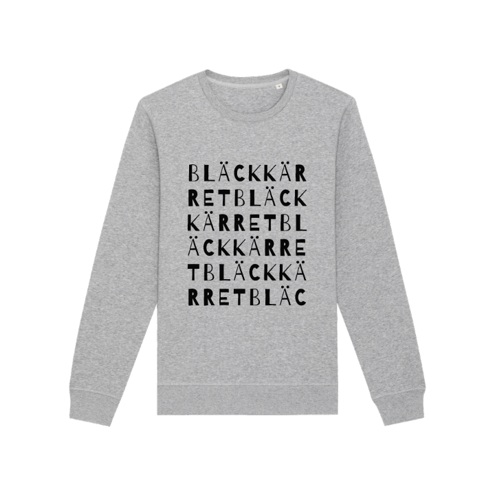 Bläckkärret sanaleikki -collegepaita – collegepaita, PinShirt