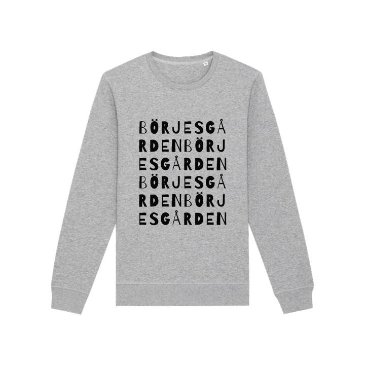 Börjesgården sanaleikki -collegepaita – collegepaita, PinShirt