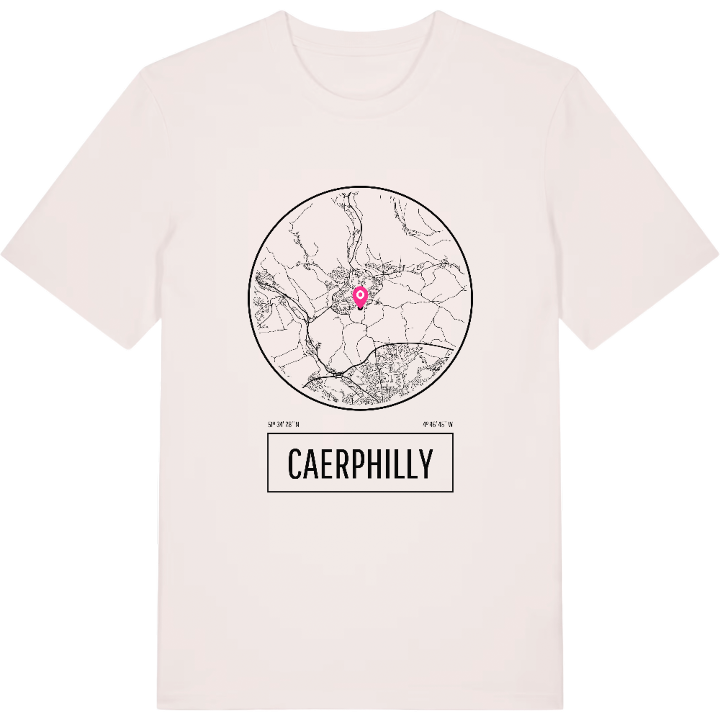 Caerphilly -t-paita – t-paita, PinShirt