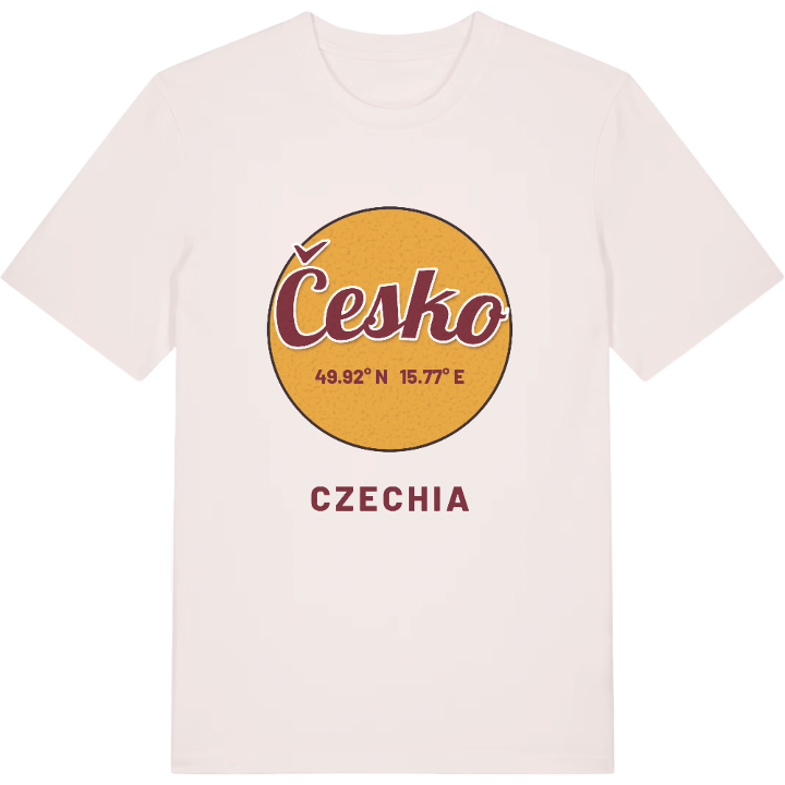 Česko ympyrä -t-paita – t-paita, PinShirt