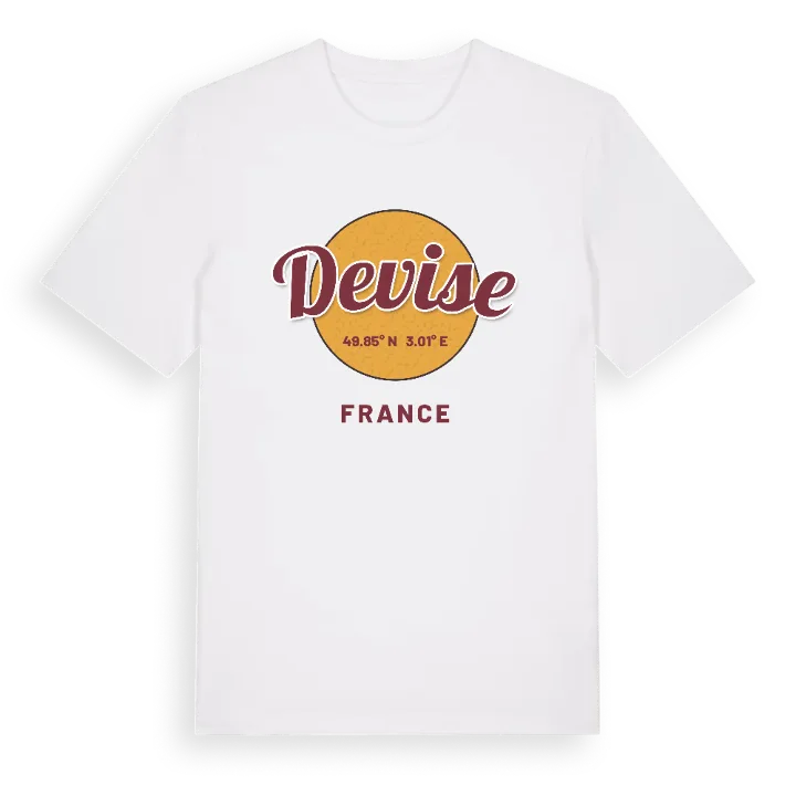 Devise cirkel t-shirt – t-shirt, PinShirt