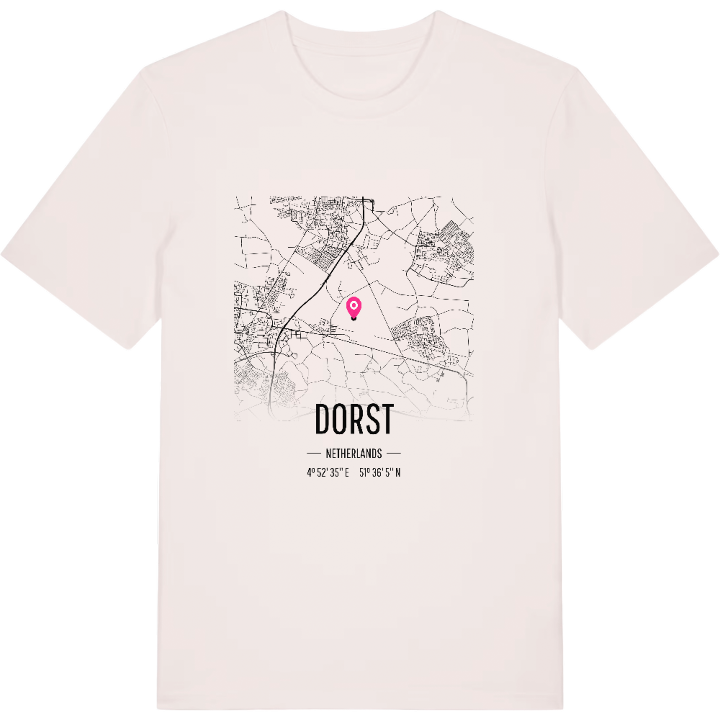 Dorst kartta -t-paita – t-paita, PinShirt