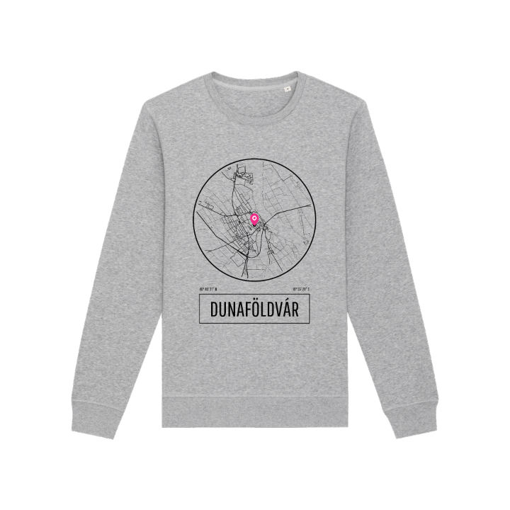 Dunaföldvár -collegepaita – collegepaita, PinShirt