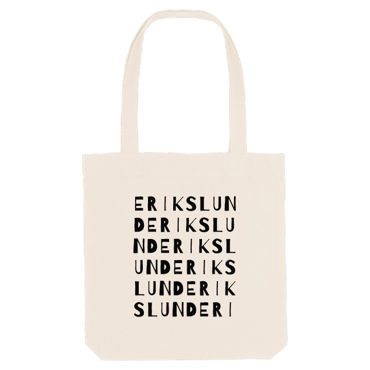 Erikslund sanaleikki -kangaskassi – kangaskassi, PinShirt