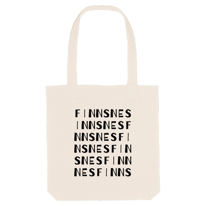 Finnsnes sanaleikki -kangaskassi – kangaskassi, PinShirt