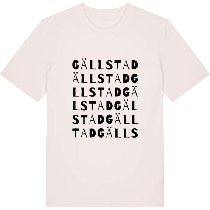 Gällstad sanaleikki -t-paita – t-paita, PinShirt