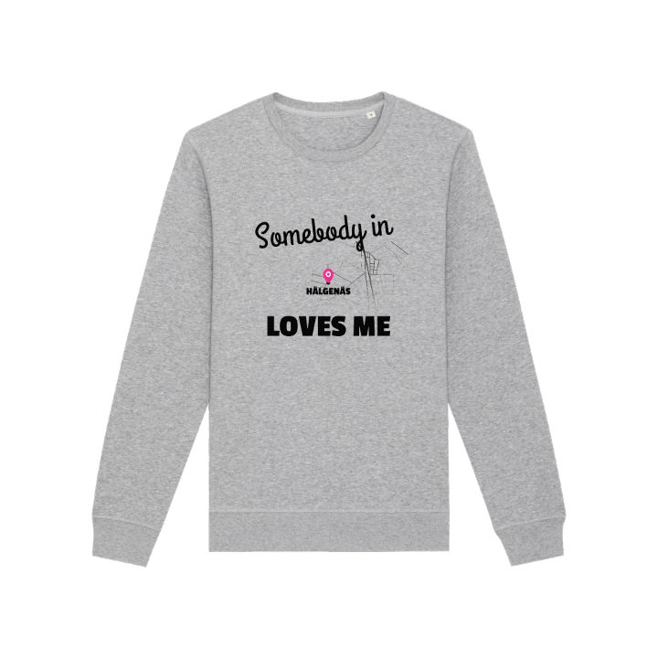 Someone in Hälgenäs loves me -collegepaita – collegepaita, PinShirt