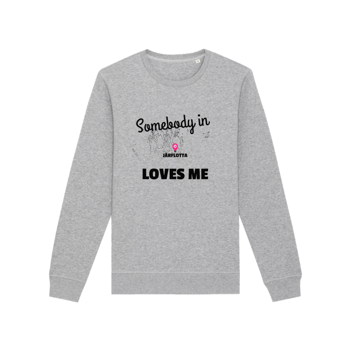 Someone in Järflotta loves me -collegepaita – collegepaita, PinShirt