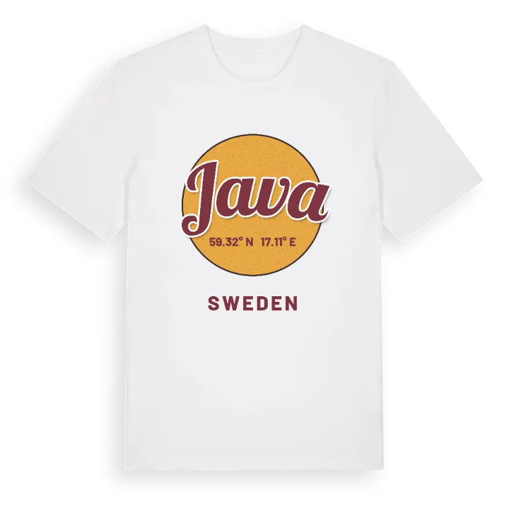 Java cirkel t-shirt – t-shirt, PinShirt