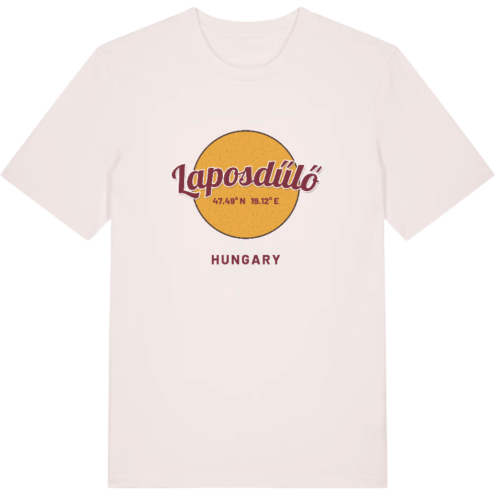 Laposdűlő ympyrä -t-paita – t-paita, PinShirt