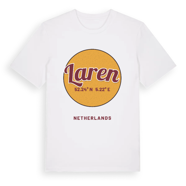 Laren cirkel t-shirt – t-shirt, PinShirt