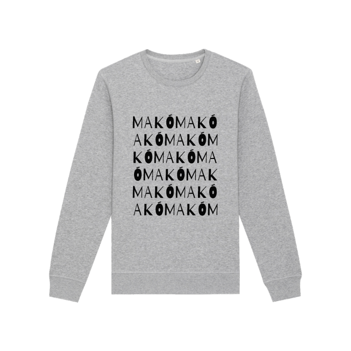 Makó sanaleikki -collegepaita – collegepaita, PinShirt