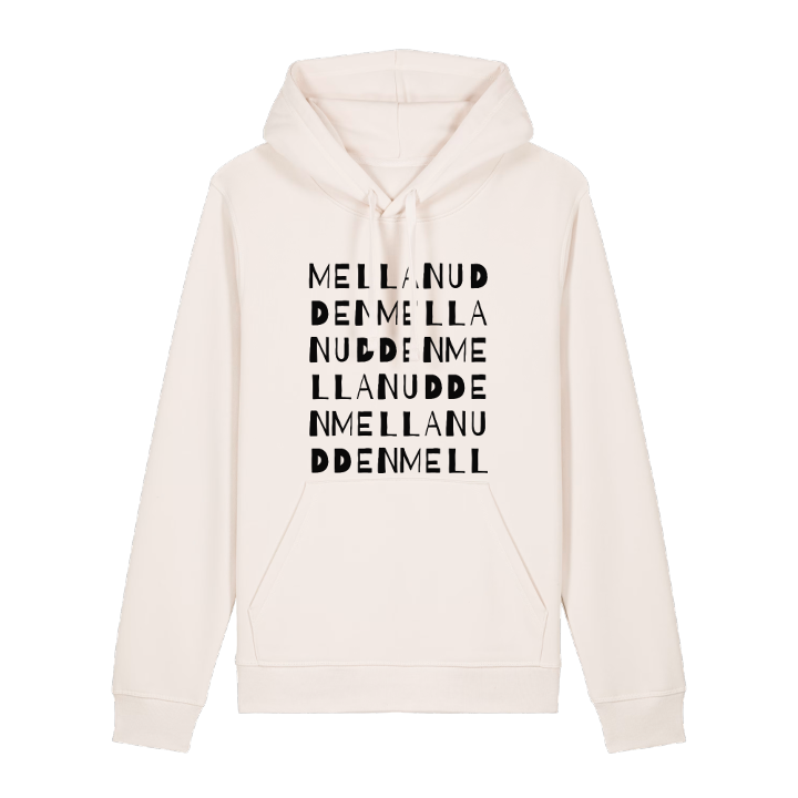 Mellanudden sanaleikki -huppari – huppari, PinShirt