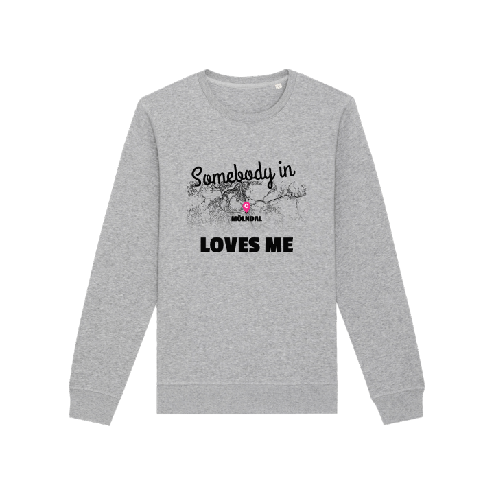 Someone in Mölndal loves me -collegepaita – collegepaita, PinShirt